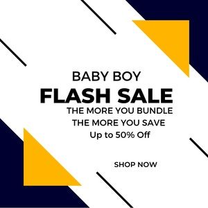 Baby Boy Flash Sale -See Specific Items On Page - Up to 50% Off MUST Bundle